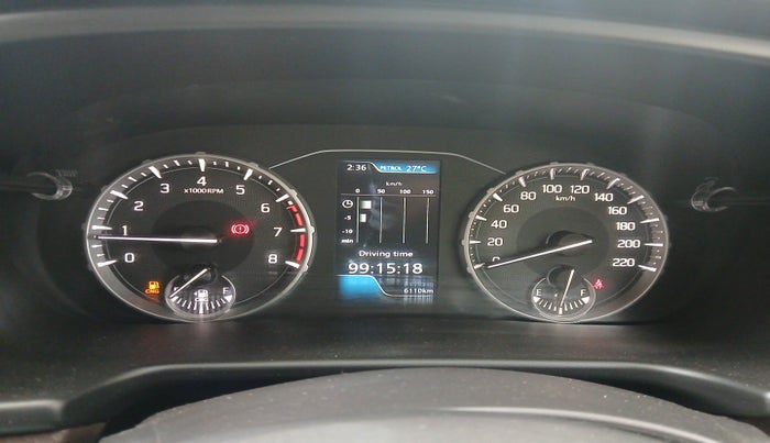 2023 Maruti BREZZA ZXI S-CNG, Petrol, Manual, 6,110 km, interior