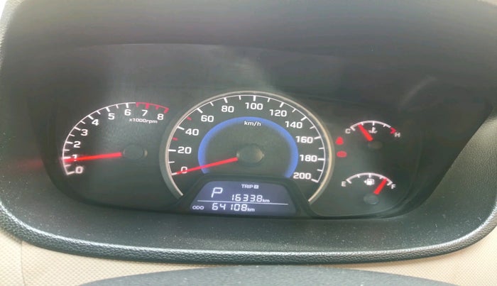 2017 Hyundai Grand i10 SPORTZ AT 1.2 KAPPA VTVT, Petrol, Automatic, 64,108 km, interior