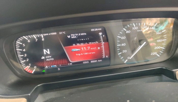 2022 Tata PUNCH CREATIVE 1.2 AMT KAZIRANGA EDITION , Petrol, Automatic, 35,531 km, interior