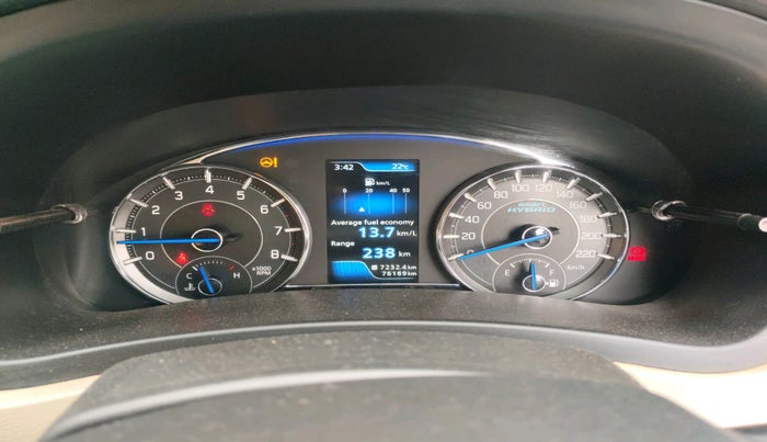 2018 Maruti Ciaz ZETA 1.4  AT PETROL, Petrol, Automatic, 76,169 km, interior
