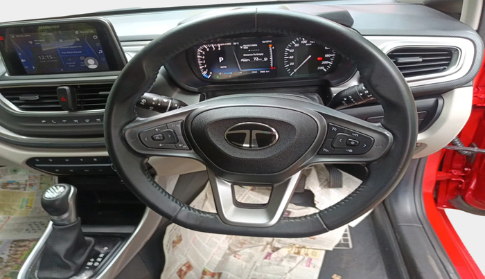 2022 Tata ALTROZ XZA PLUS, Petrol, Automatic, 7,241 km, interior