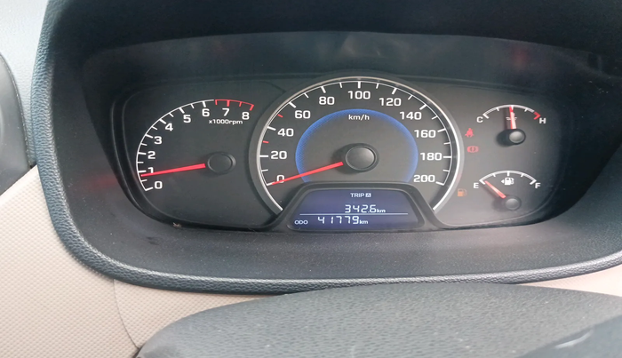 2016 Hyundai Grand i10 ASTA (O) 1.2 KAPPA VTVT, Petrol, Manual, 41,779 km, interior