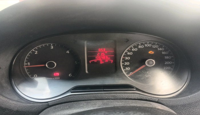 2013 Volkswagen Polo HIGHLINE DIESEL, Diesel, Manual, 1,06,483 km, interior