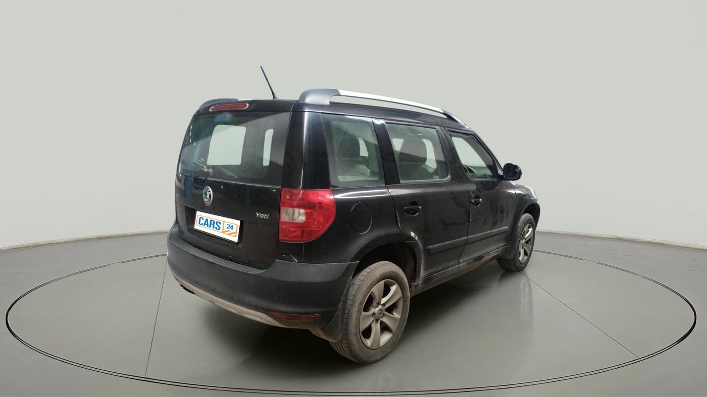 2011 Skoda Yeti AMBITION 2.0 TDI CR 4X2, Diesel, Manual, 1,50,000 km, exterior