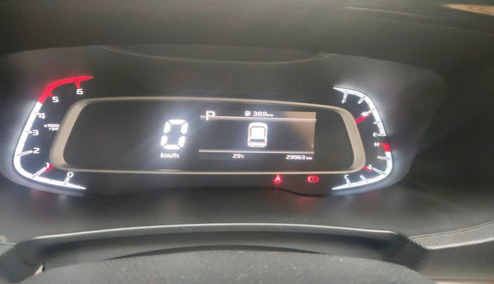 2022 KIA SONET HTX 1.5 AT, Diesel, Automatic, 29,963 km, interior