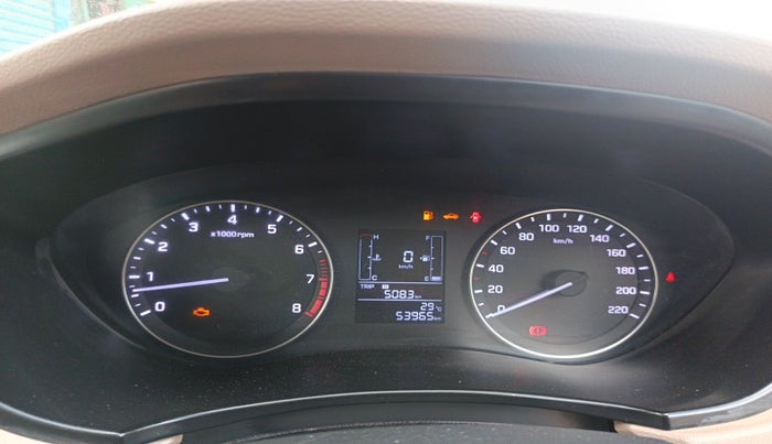 2017 Hyundai Elite i20 SPORTZ 1.2, Petrol, Manual, 53,965 km, interior