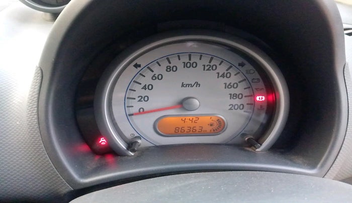 2011 Maruti Ritz VXI, Petrol, Manual, 86,363 km, interior