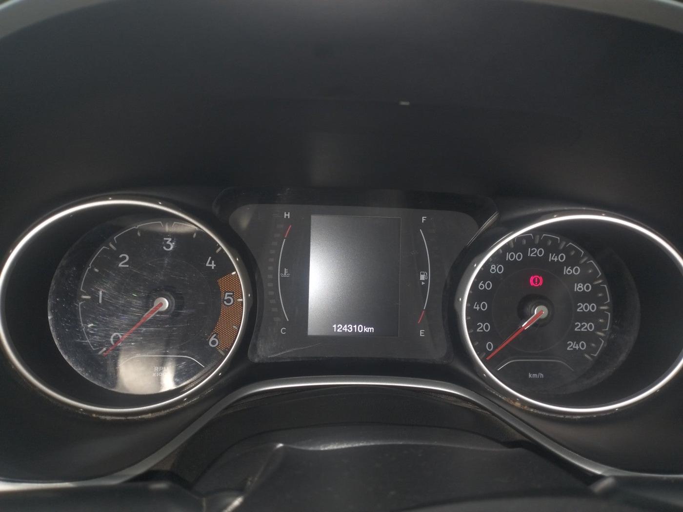 2017 Jeep Compass LIMITED 2.0 DIESEL, Diesel, Manual, 1,24,310 km, interior