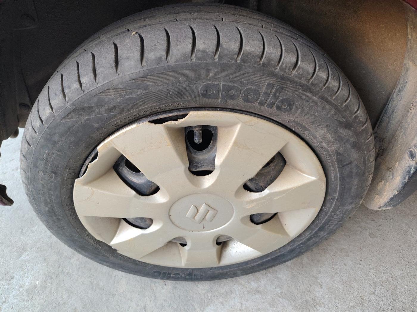 2013 Maruti Alto K10 VXI, Petrol, Manual, 89,219 km, tyre