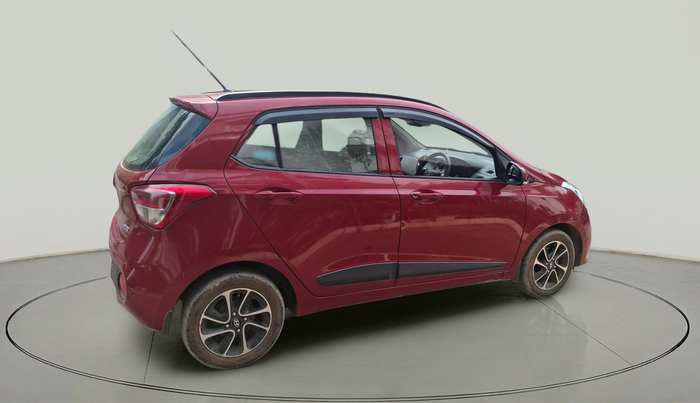 2017 Hyundai Grand i10 SPORTZ (O) AT 1.2 KAPPA VTVT, Petrol, Automatic, 29,342 km, exterior