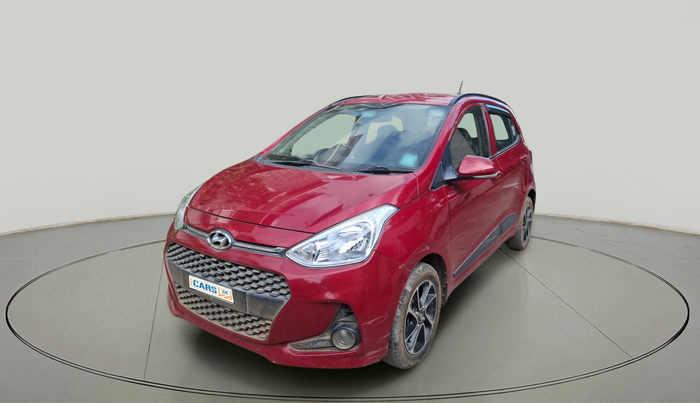 2017 Hyundai Grand i10 SPORTZ (O) AT 1.2 KAPPA VTVT, Petrol, Automatic, 29,342 km, exterior
