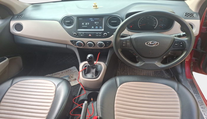 2017 Hyundai Grand i10 SPORTZ (O) AT 1.2 KAPPA VTVT, Petrol, Automatic, 29,342 km, interior