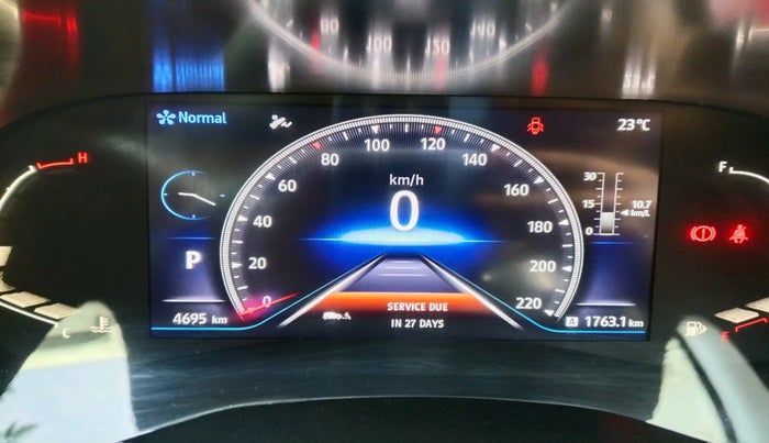 2022 Renault Kiger RXZ TURBO CVT, Petrol, Automatic, 4,695 km, interior