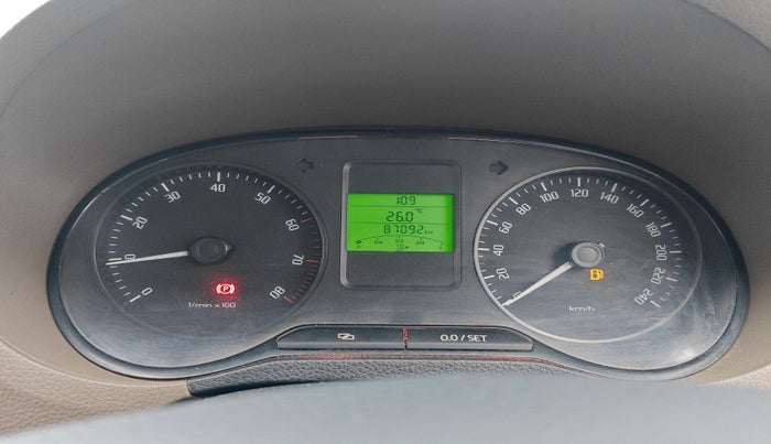 2013 Skoda Rapid AMBITION 1.6 MPI MT PLUS, Petrol, Manual, 87,092 km, interior