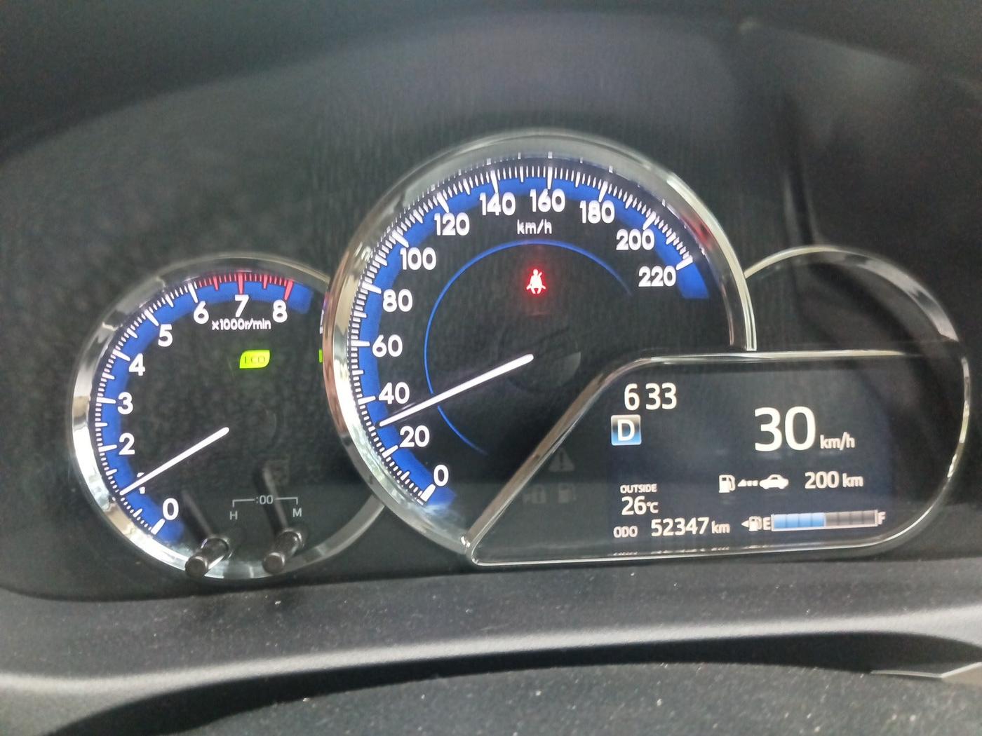 2020 Toyota YARIS VX CVT, Petrol, Automatic, 52,347 km, interior