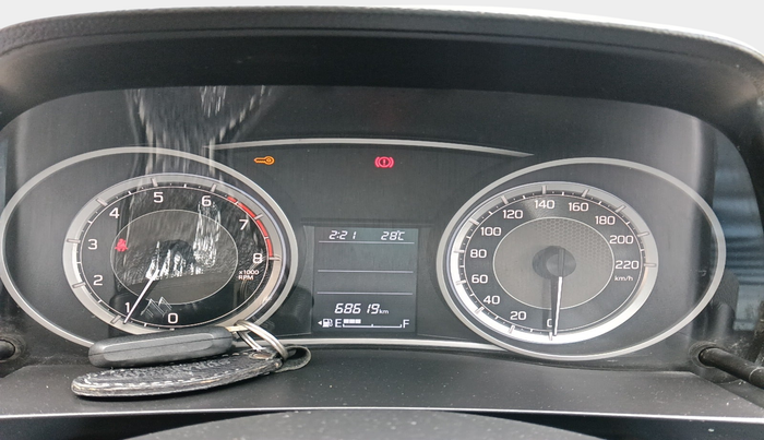 2018 Maruti Dzire ZXI, Petrol, Manual, 68,619 km, interior