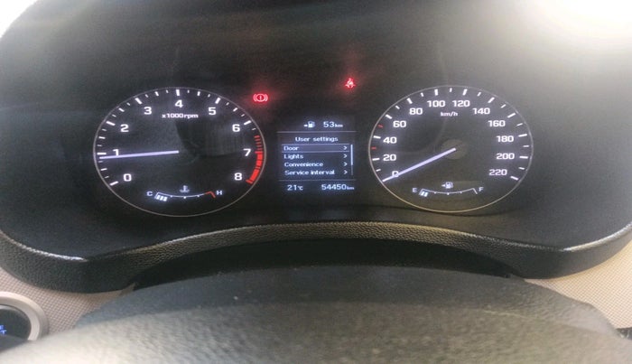 2019 Hyundai Creta SX (O) 1.6 PETROL, Petrol, Manual, 54,450 km, interior