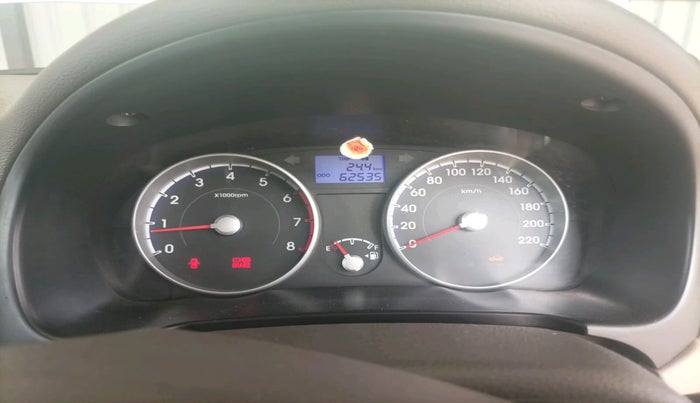 2010 Hyundai Verna TRANSFORM 1.6 VTVT, Petrol, Manual, 62,535 km, interior