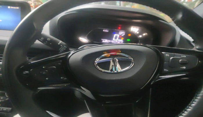 2022 Tata NEXON XZ PLUS (HS) PETROL DARK EDITION, Petrol, Manual, 35,330 km, interior