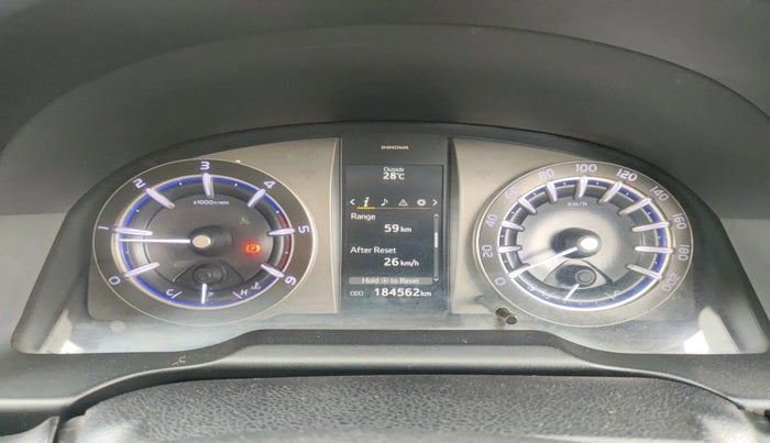 2016 Toyota Innova Crysta 2.4 VX 7 STR, Diesel, Manual, 1,84,562 km, interior