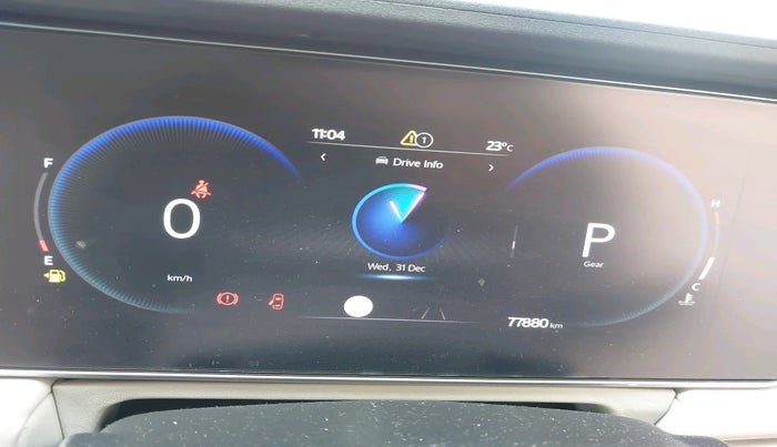 2021 Mahindra XUV700 AX 7 LUXURY D AT 7 STR, Diesel, Automatic, 77,880 km, interior