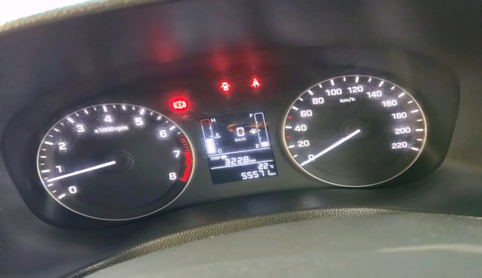 2017 Hyundai Creta SX PLUS 1.6 PETROL, Petrol, Manual, 55,571 km, interior