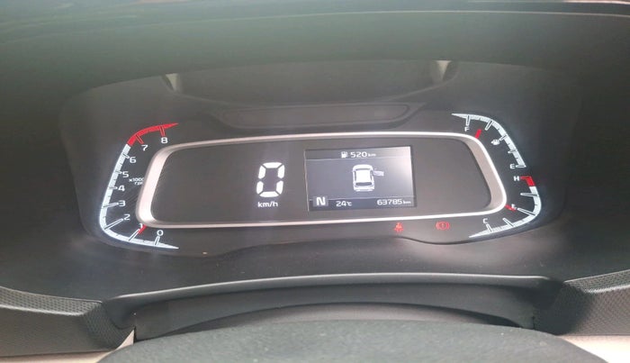 2020 KIA SONET HTX 1.0 IMT, Petrol, Manual, 63,785 km, interior