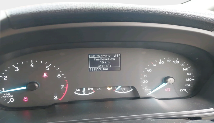 2018 Ford Ecosport TITANIUM 1.5L PETROL, Petrol, Manual, 1,38,776 km, interior