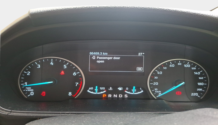 2020 Ford Ecosport TITANIUM + 1.5L PETROL AT, Petrol, Automatic, 86,469 km, interior