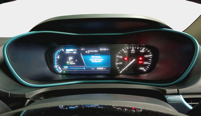 2023 Tata NEXON EV XZ PLUS LUX, Electric, Automatic, 24,850 km, interior