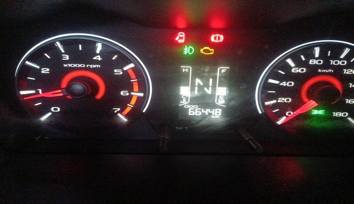 2016 Mahindra Kuv100 K8 6 STR, Petrol, Manual, 66,448 km, interior