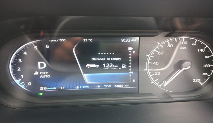 2020 Tata Harrier XZA PLUS 2.0L, Diesel, Automatic, 72,887 km, interior