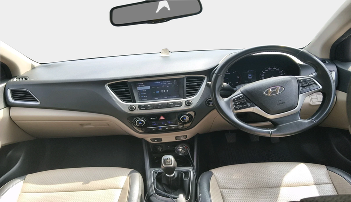 2018 Hyundai Verna 1.6 SX (O) CRDI MT, Diesel, Manual, 76,484 km, interior
