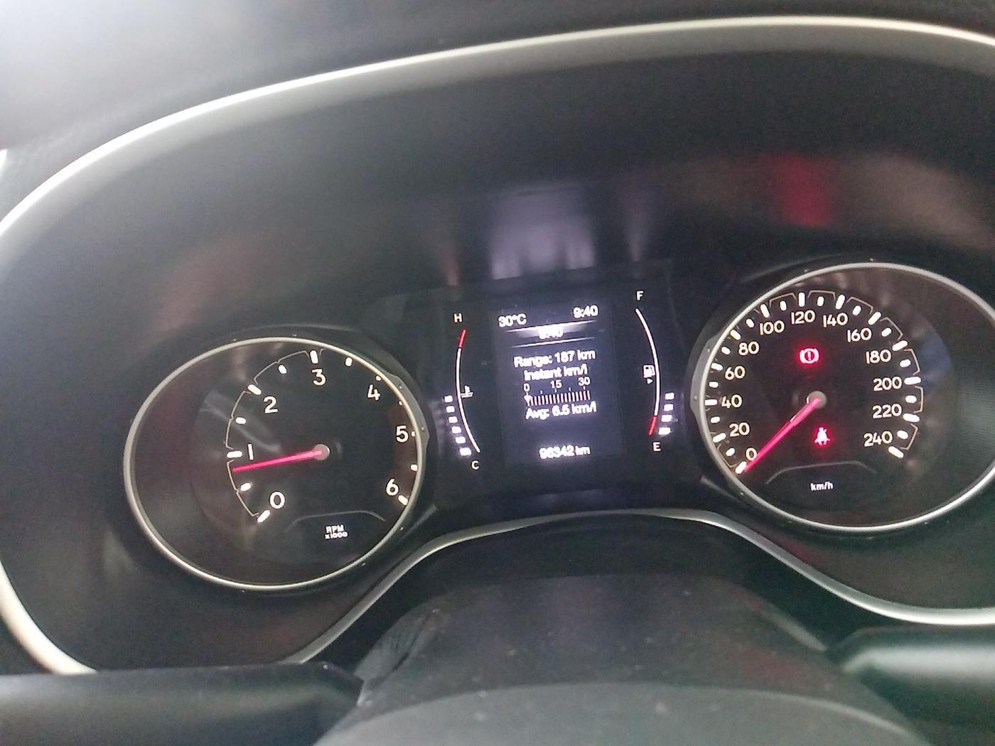 2017 Jeep Compass LIMITED (O) 2.0 DIESEL, Diesel, Manual, 96,342 km, interior