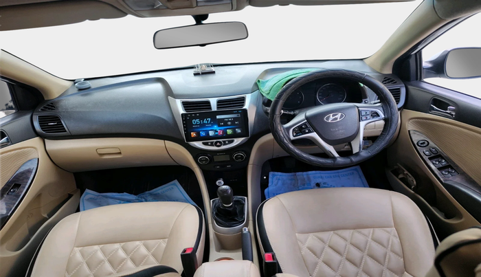 2011 Hyundai Verna FLUIDIC 1.6 VTVT EX, Petrol, Manual, 87,474 km, interior