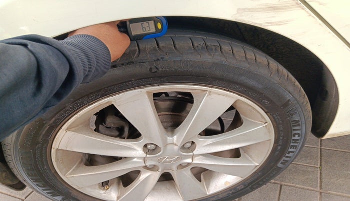 2013 Hyundai Verna FLUIDIC 1.6 VTVT SX OPT, Petrol, Manual, 68,636 km, tyre