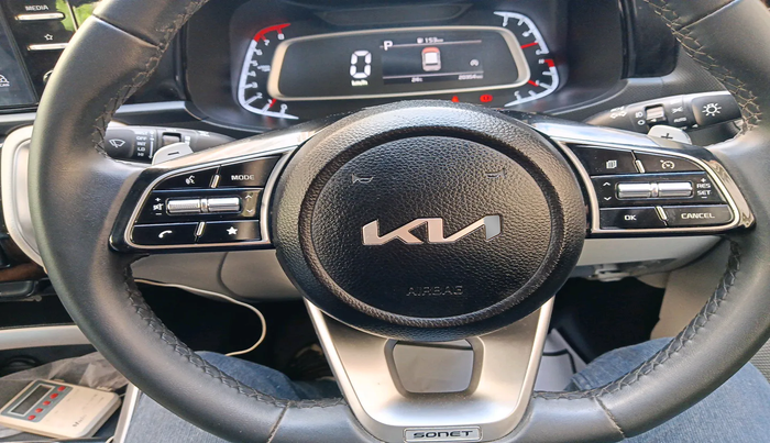 2023 KIA SONET HTX 1.0 DCT, Petrol, Automatic, 20,354 km, interior