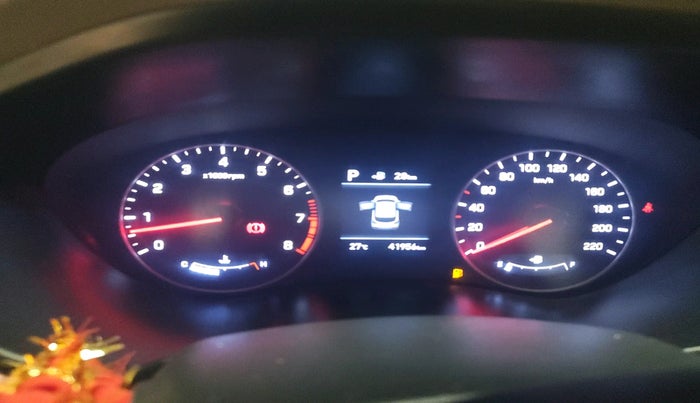 2019 Hyundai Elite i20 ASTA (O) CVT, Petrol, Automatic, 41,956 km, interior