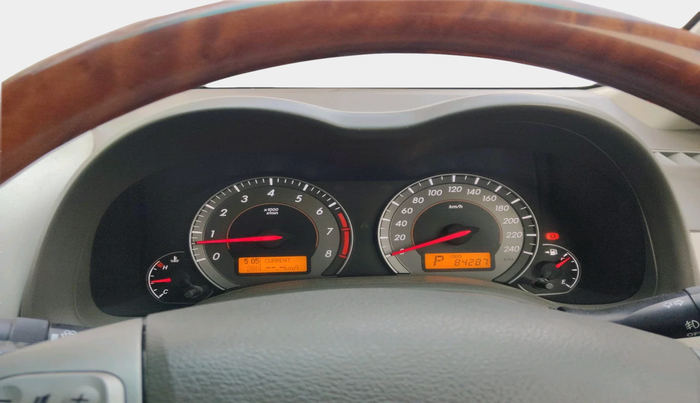 2008 Toyota Corolla Altis G AT PETROL, Petrol, Automatic, 84,287 km, interior