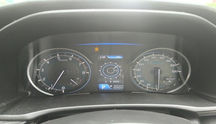 2021 Maruti XL6 ALPHA AT, Petrol, Automatic, 34,262 km, interior