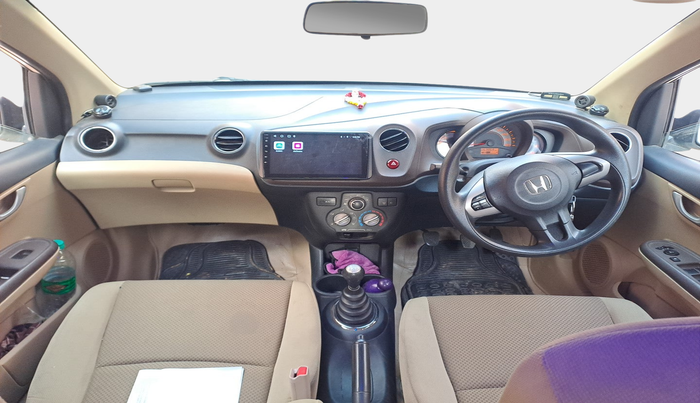2013 Honda Brio V MT, Petrol, Manual, 63,870 km, interior