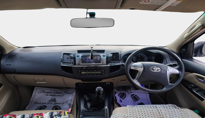2015 Toyota Fortuner 3.0 4X2 MT, Diesel, Manual, 1,10,698 km, interior