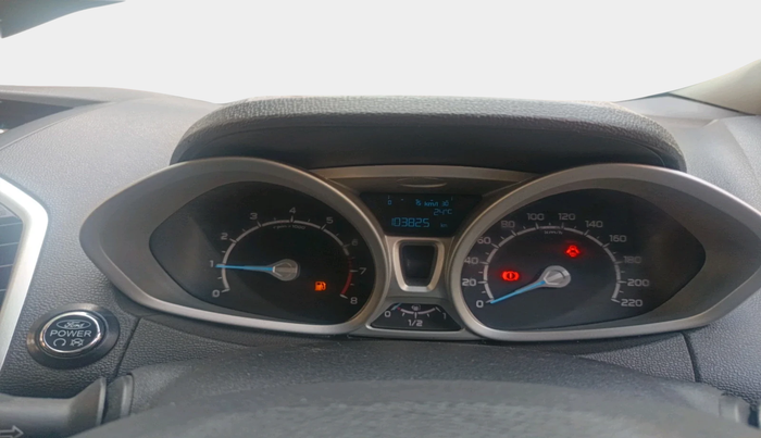 2014 Ford Ecosport TITANIUM 1.0L ECOBOOST, Petrol, Manual, 1,03,825 km, interior