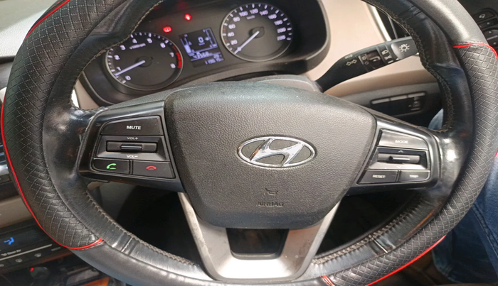 2016 Hyundai Creta SX PLUS 1.6 PETROL, Petrol, Manual, 1,19,615 km, interior