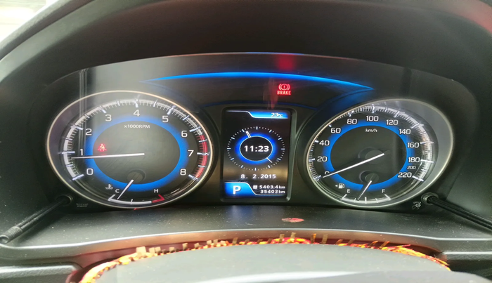 2017 Maruti Baleno ALPHA CVT PETROL 1.2, Petrol, Automatic, 35,406 km, interior