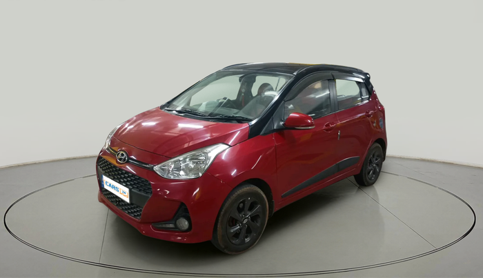 2018 Hyundai Grand i10 SPORTZ 1.2 KAPPA VTVT DUAL TONE, Petrol, Manual, 69,566 km, exterior