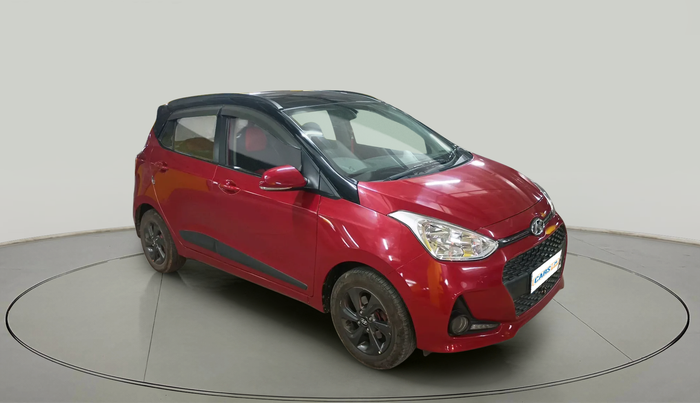 2018 Hyundai Grand i10 SPORTZ 1.2 KAPPA VTVT DUAL TONE, Petrol, Manual, 69,566 km, exterior