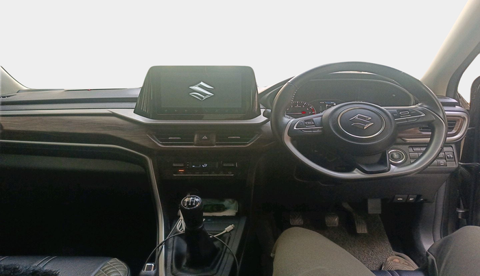 2023 Maruti BREZZA ZXI + SMART HYBRID, Petrol, Manual, 28,266 km, interior