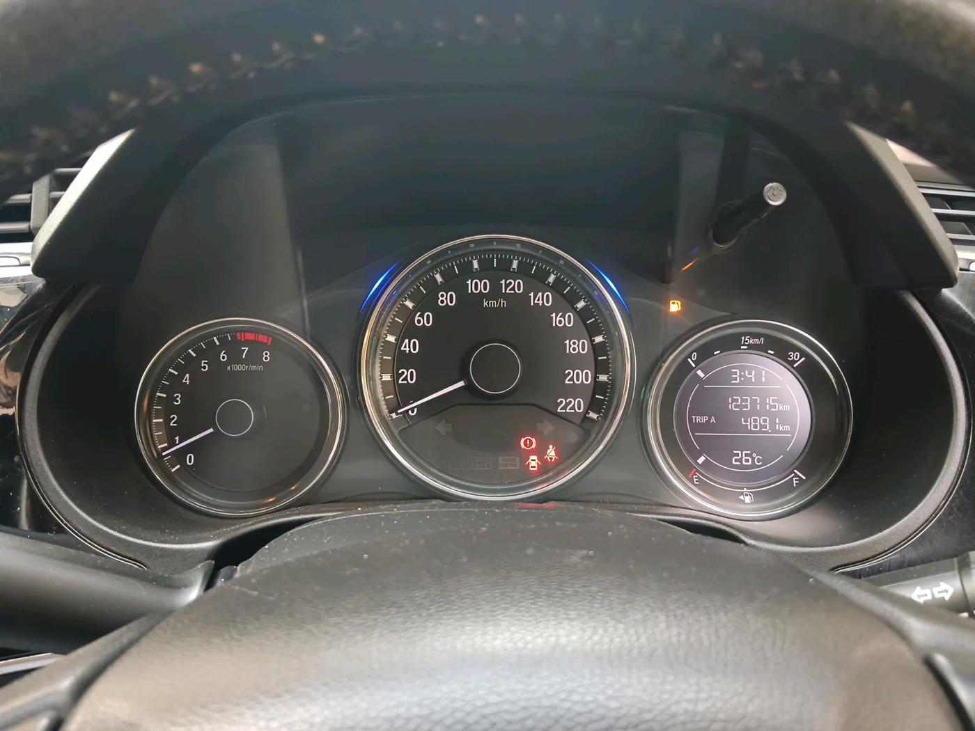 2019 Honda City 1.5L I-VTEC VX, Petrol, Manual, 1,23,715 km, interior