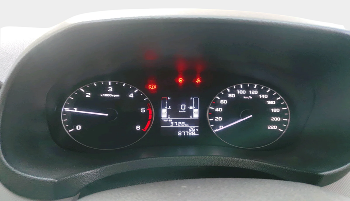 2017 Hyundai Creta SX 1.6 DIESEL, Diesel, Manual, 87,798 km, interior